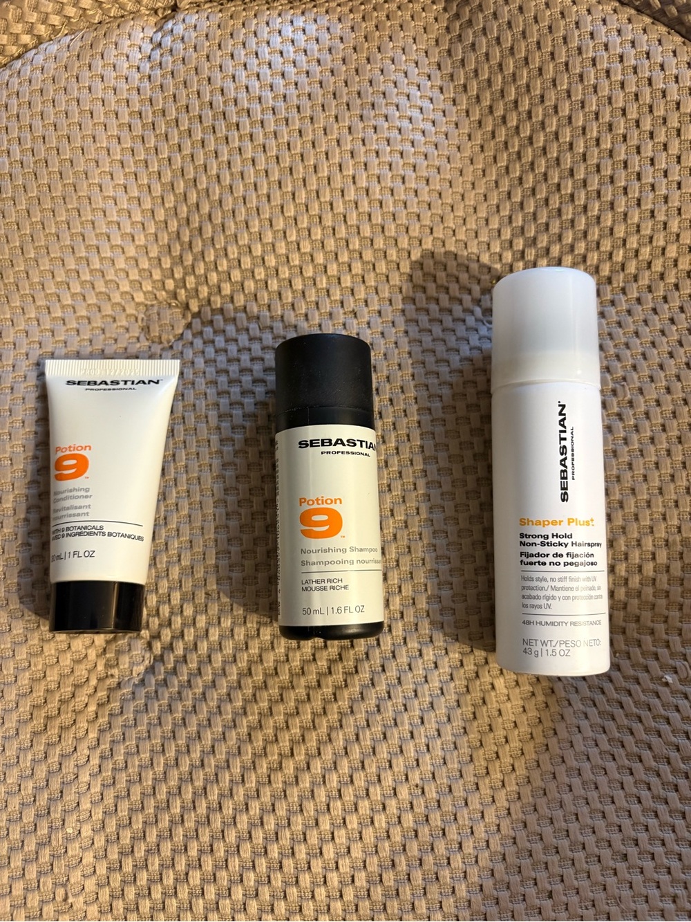 New Sebastian Potion 9 Hair Care Trio